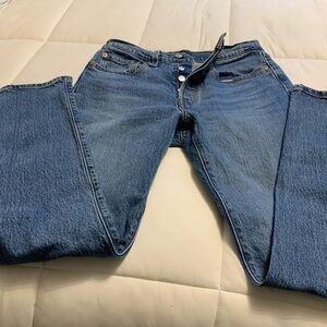 Levi’s Women's 501 S Skinny Blue Jeans Size 27